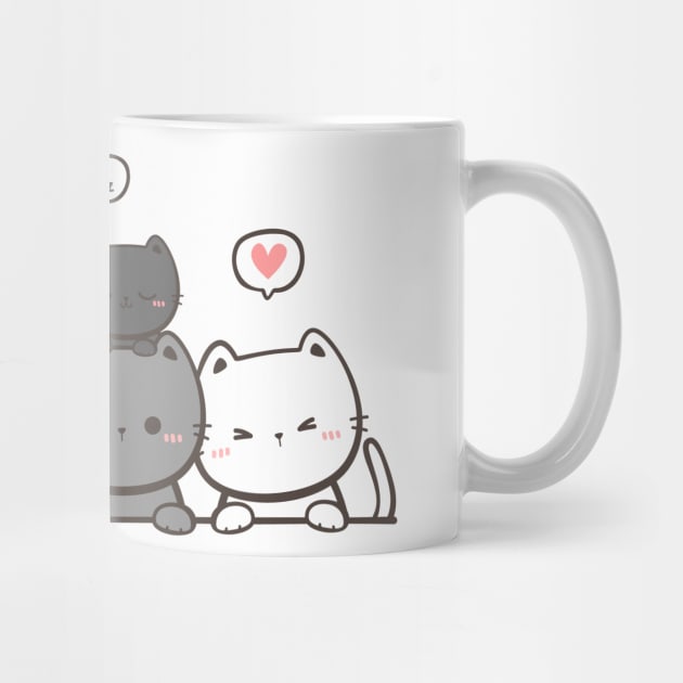 Cute Cats , cats lover by elhlaouistore